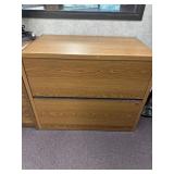 Wooden 2 Drawer File Cabinet