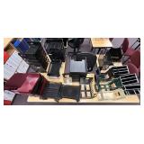 Large Lot of Paper File Holders for Desk