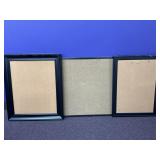 3 Framed Cork Boards