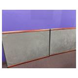2 Large Quartet Felt Boards