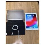 Unlocked 6th Gen iPad in Silver w/ Charger & Case