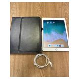Unlocked 6th Gen iPad, Rose Gold w/ Charger & Case