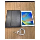 Unlocked 6th Gen iPad, Rose Gold w/ Charger & Case