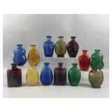 Vintage Glass Commemorative U.S. Revolution Flasks