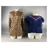 Zamback Design  Leaf Applique Jacket and More