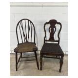 2 Antique Wood Chairs, Phoenix Chair Co & More