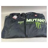 2 New Monster Energy Button Down Shirts
