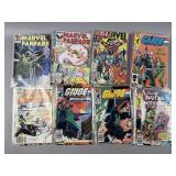 Vtg Comic Books G.I Joe, X-Men & More