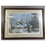 Framed/Signed/# Richard Plasschaert Art Print