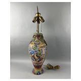 Vintage Japanese Satsuma Lamp