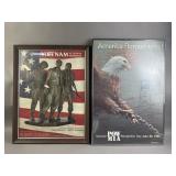 Framed Veterans Memorial Posters