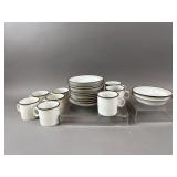 Vintage Dansk Designs Glass Kitchen Set