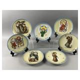 Vintage 70ï¿½ Schmid Christmas Collector Plates