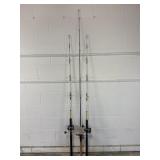 3 Fishing Poles and Rods Lot