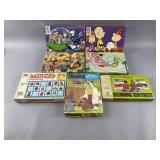 Vtg MB The Jetsonï¿½s Puzzle, Memory Game & More