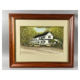 Framed/Signed Watercolor by Peg Roy