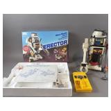 Vintage Erector Motorized Maxx Steele Robot Kit