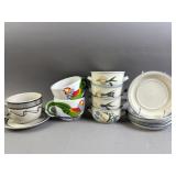 Vtg Decorative Mugs, Plates, and More