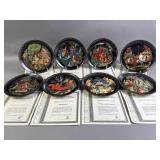 Vtg Russian Decorative Collectible Plates