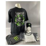 New Monster Energy T-shirts, Backpack & More