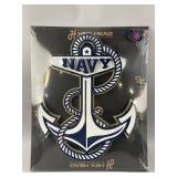 NIP 3D Hex Head USNA Anchor Art Wall Hanging
