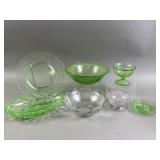 Uranium Glass, Federal Georgian Bowl & More