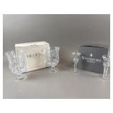 Waterford & Block Crystal Vases & Candle Holders
