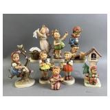 Vtg Hummel Porcelain Figures