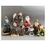 Vintage Christmas Santa Figures