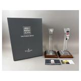 Waterford Crystal George Washington Candle Sticks