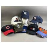 Lot of Various Baseball Caps and More