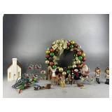 Vintage Christmas Decor Lot