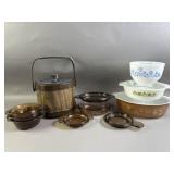 Vtg Lot of MCM Cookware/Dishes