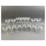 Webb Corbett Crystal Glasses