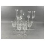 Royal Crystal Rock Pitcher & Glasses