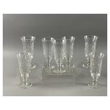Webb Corbett Crystal Juice Glasses