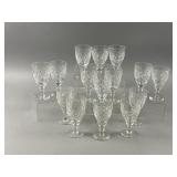Webb Corbett Crystal Short Stem Glasses