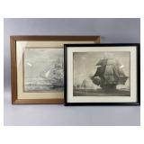 Vintage Framed Sailboat Prints