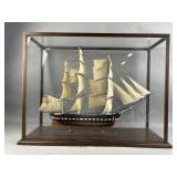 USS Constitution Handcrafted Wooden Model