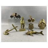 Vintage Brass Display Figurines and More
