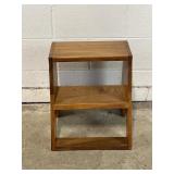 Vintage Wooden Step Stool with Dovetail Joints