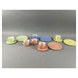 1950s Hazel Moderntone Little Hostess Toy Dishes