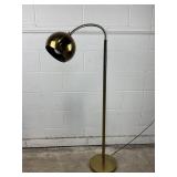 MCM Brass Eyeball Arched Floor Lamp