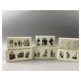 Lot of Vintage Department 56 Christmas Figures