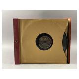 Vintage Records & Record Bound Binder