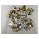 Collection of Foreign Coins & More