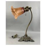 Pond Lily Accent Lamp - Art Nouveau Style