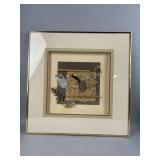 Limited Edition Framed 3D Collage Art