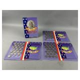 50 State Quarters Coin Collector Albums Lot