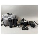 Cannon AE-1 Camera, Lenses & More